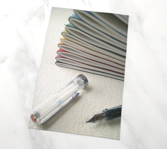 Tea Towel | Notebook Stack