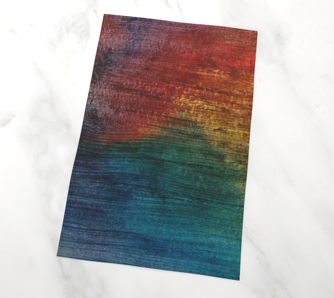 Tea Towel | Painted