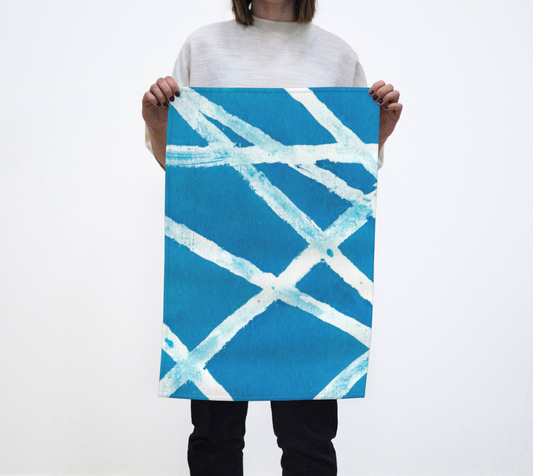 Tea Towel | White Lines